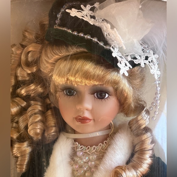 Collectible Genuine Fine Bisque Porcelain with Certificate of Authenticity - Picture 7 of 14